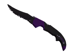 ★ Falchion Knife | Ultraviolet (Well-Worn)